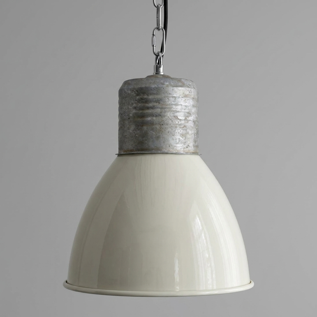 Lumenorth Harbor Enamel Pendant Light