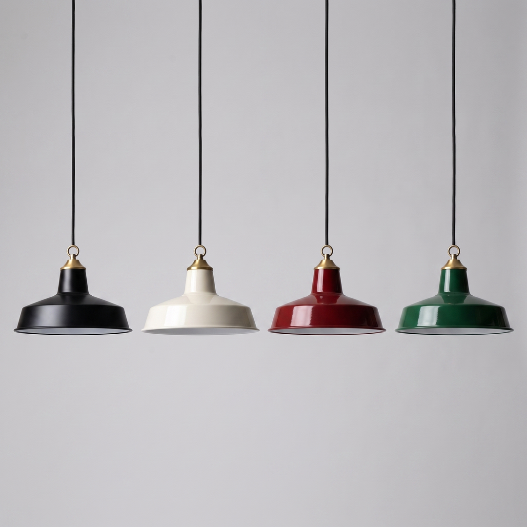 Lumenorth Mill Industrial Dome Pendant