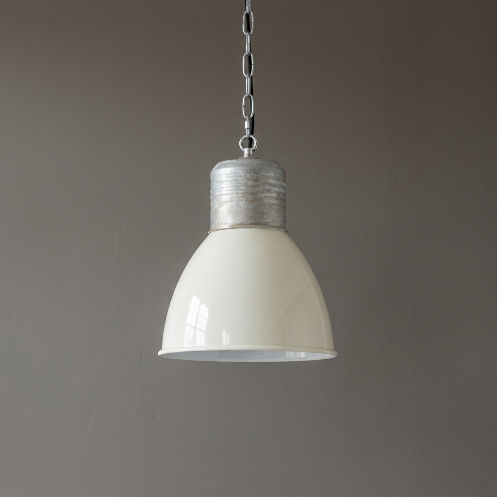 Lumenorth Harbor Enamel Pendant Light