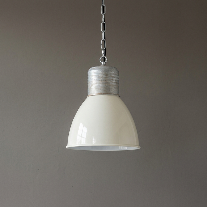 Lumenorth Harbor Enamel Pendant Light
