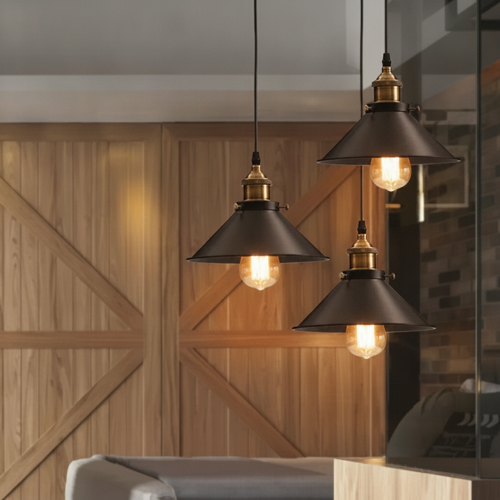 Lumenorth Forge Industrial Pendant