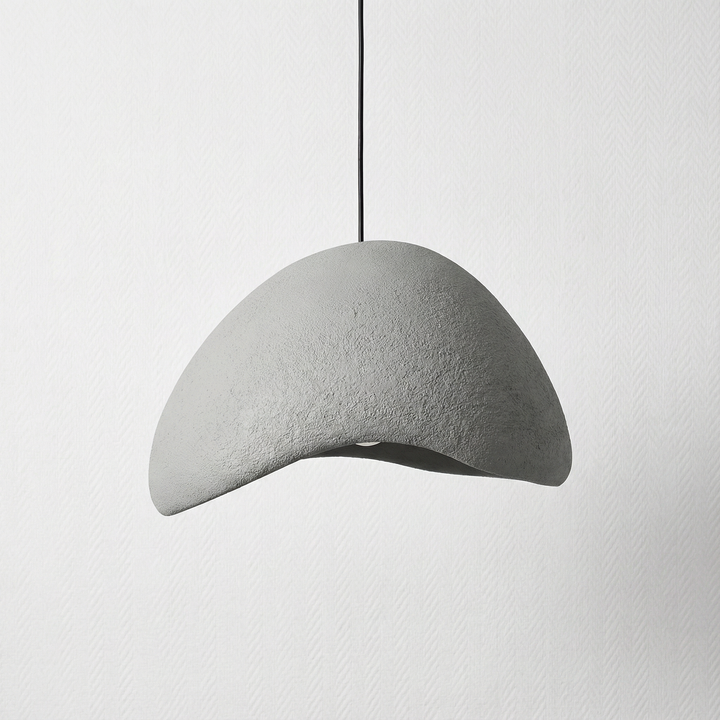 Lumenorth Boulder Stone Pendant Light