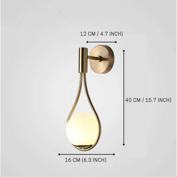 Lumenorth Spire Nordic Wall Lamp