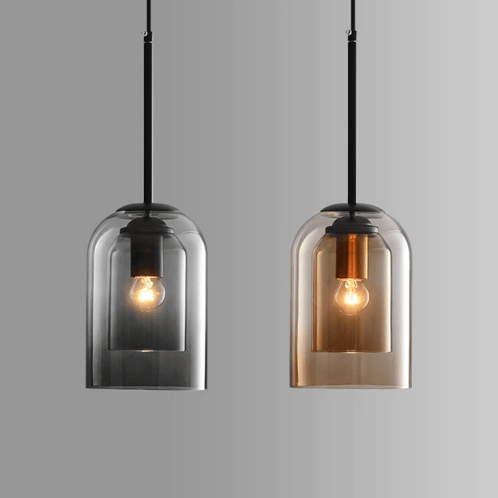 Lumenorth Pearl Glass Pendant Light