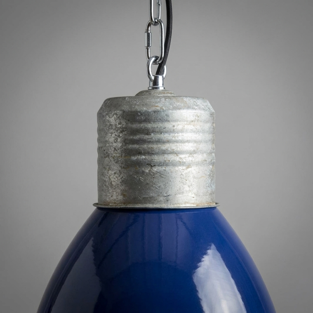Lumenorth Harbor Enamel Pendant Light