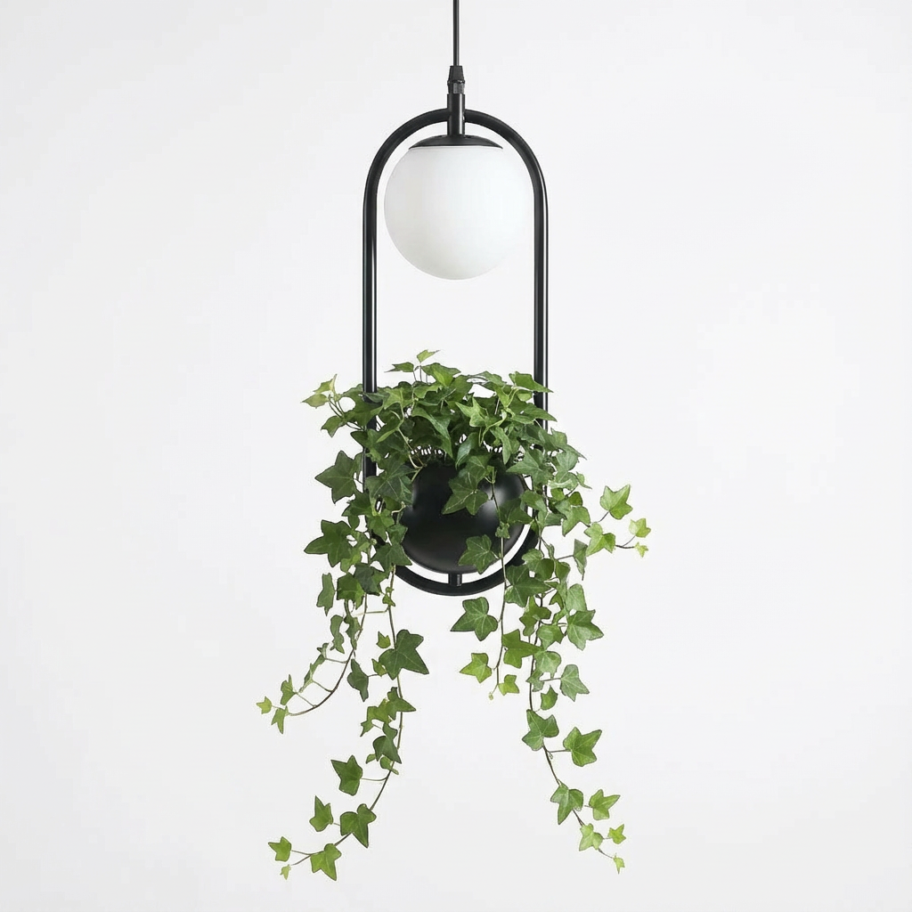 Lumenorth Trellis Planter Pendant Light