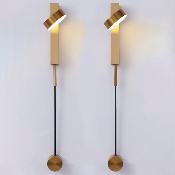 Lumenorth Dial Dimmable Wall Lamp