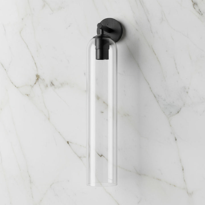 Lumenorth Lantern Glass Wall Lamp