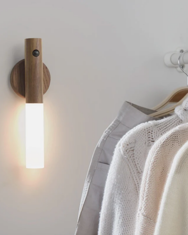 Lumenorth Cedar Rechargeable Wall Sconce