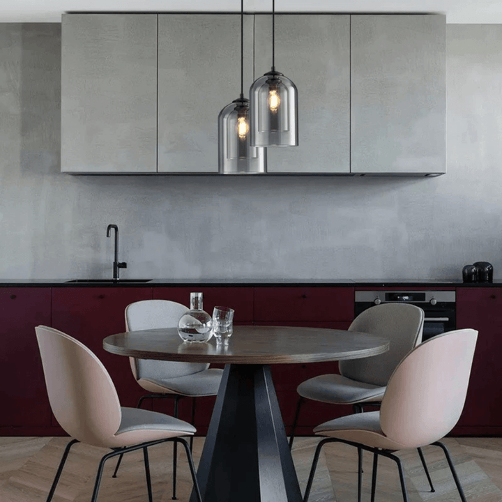 Lumenorth Pearl Glass Pendant Light