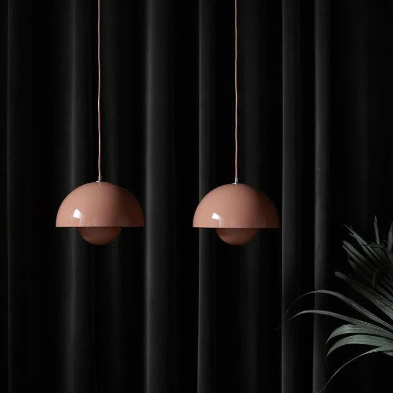 Lumenorth Dome Flowerpot Pendant Light