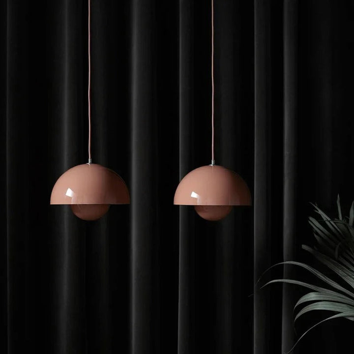 Lumenorth Dome Flowerpot Pendant Light