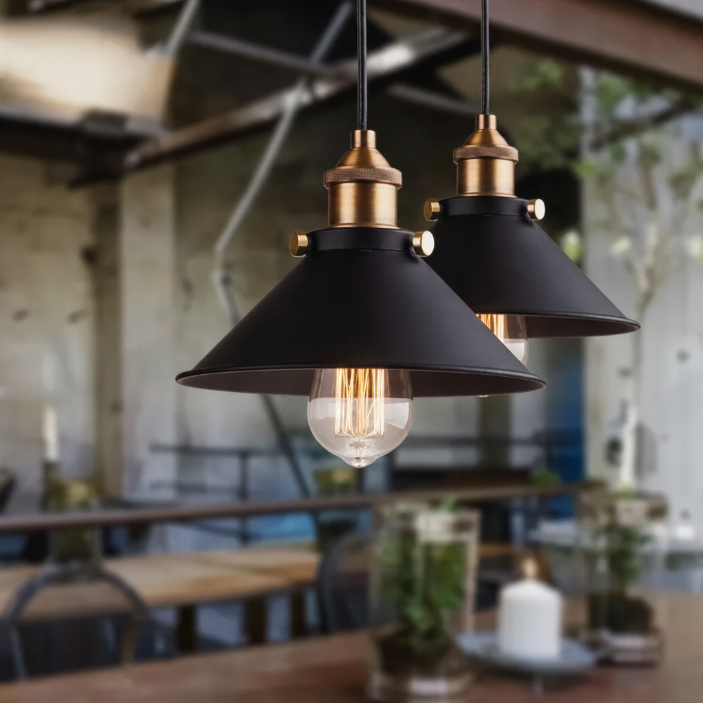 Lumenorth Forge Industrial Pendant