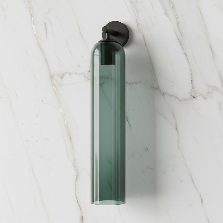 Lumenorth Lantern Glass Wall Lamp