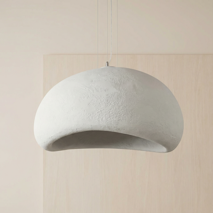 Lumenorth Boulder Stone Pendant Light