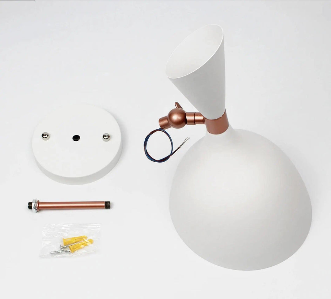 Lumenorth Pebble Nordic Wall Sconce