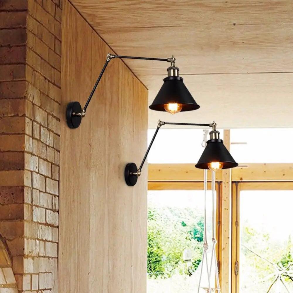 Lumenorth Bolt Industrial Wall Sconce