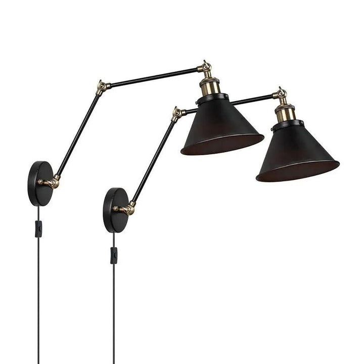 Lumenorth Bolt Industrial Wall Sconce