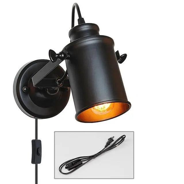 Lumenorth Cage Industrial Wall Sconce