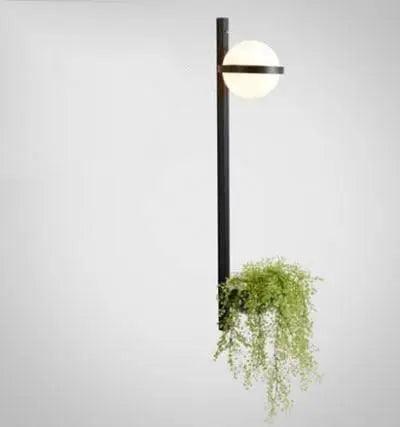 Lumenorth Ivy Planter Wall Sconce