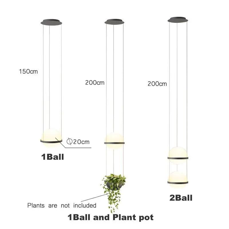 Lumenorth Terra Planter Chandelier