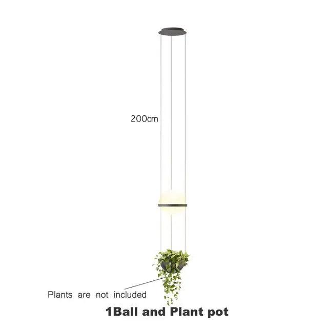 Lumenorth Terra Planter Chandelier
