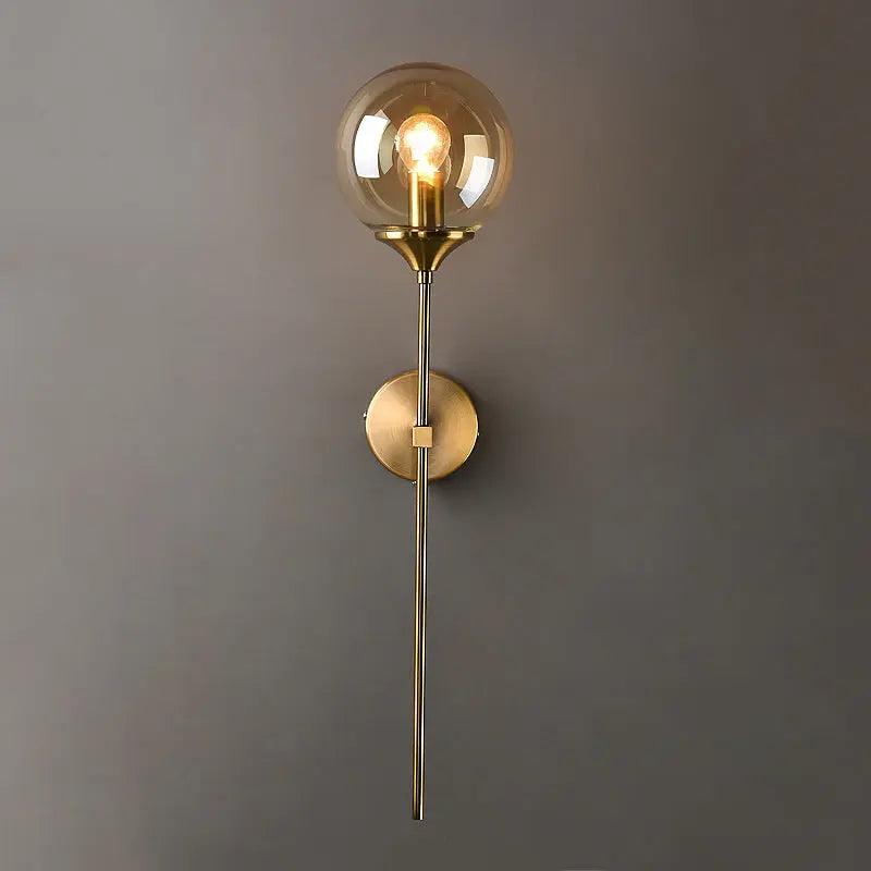 Lumenorth Aster Glass Wall Sconce
