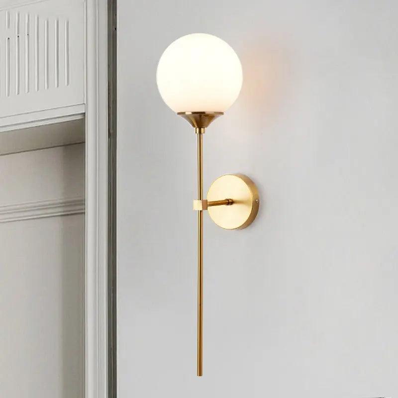 Lumenorth Aster Glass Wall Sconce