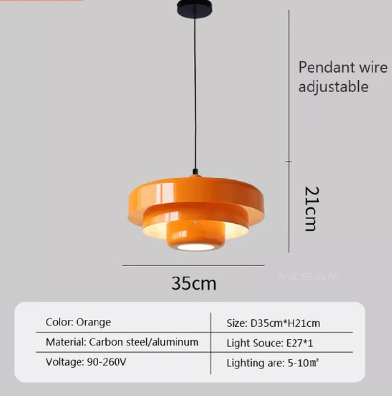 Lumenorth Orbit Retro Pendant Lamp