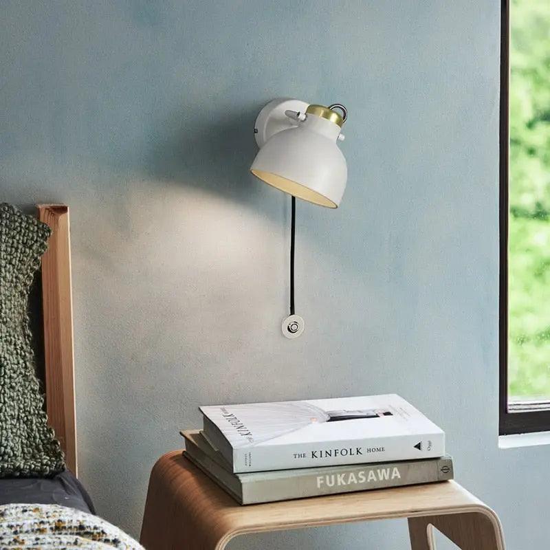 Lumenorth Notch Minimalist Plug-In Sconce