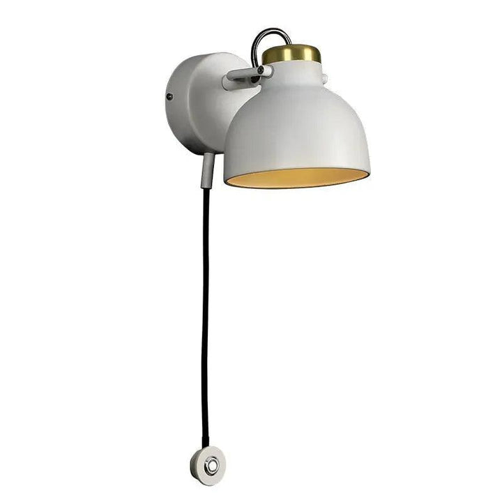 Lumenorth Notch Minimalist Plug-In Sconce