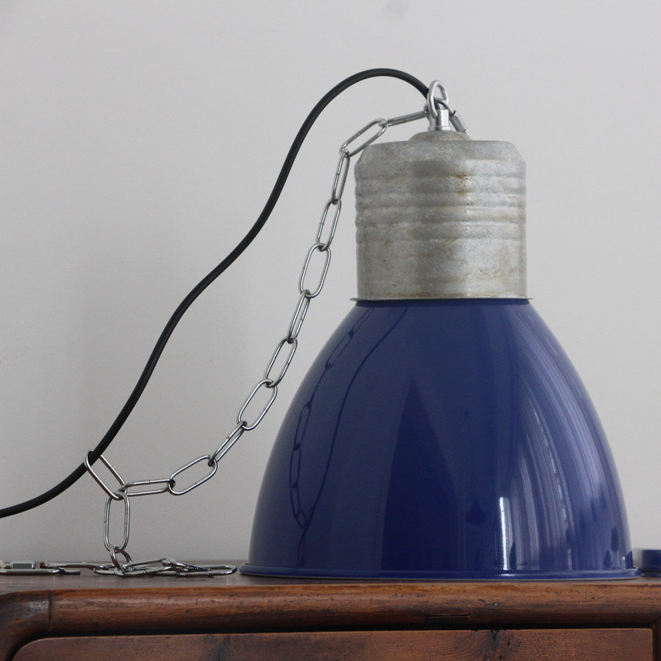 Lumenorth Harbor Enamel Pendant Light