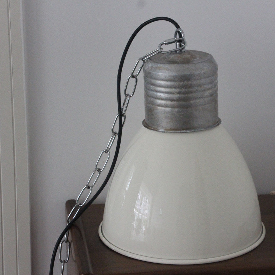 Lumenorth Harbor Enamel Pendant Light