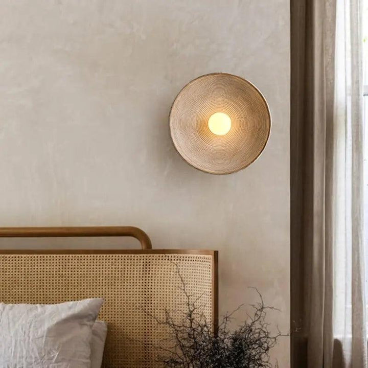 Lumenorth Clay Retro Wall Lamp