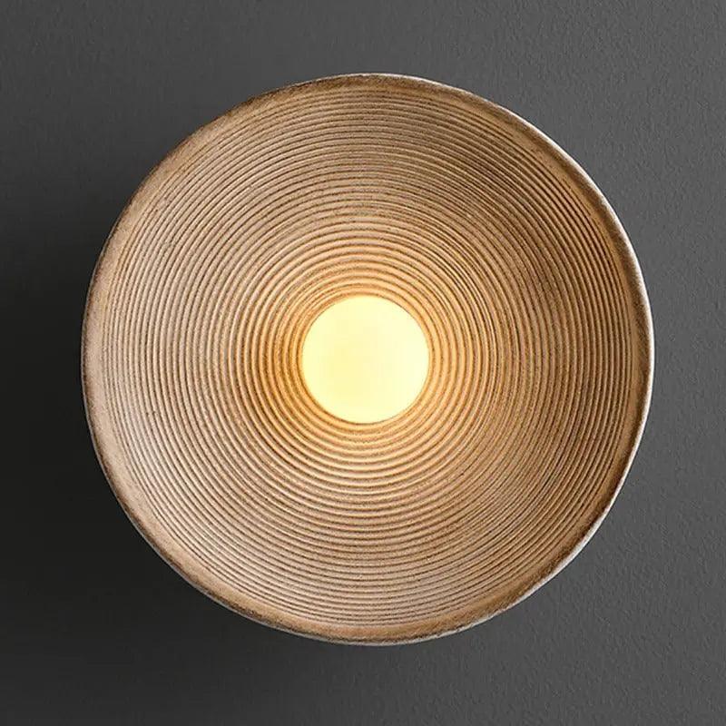 Lumenorth Clay Retro Wall Lamp
