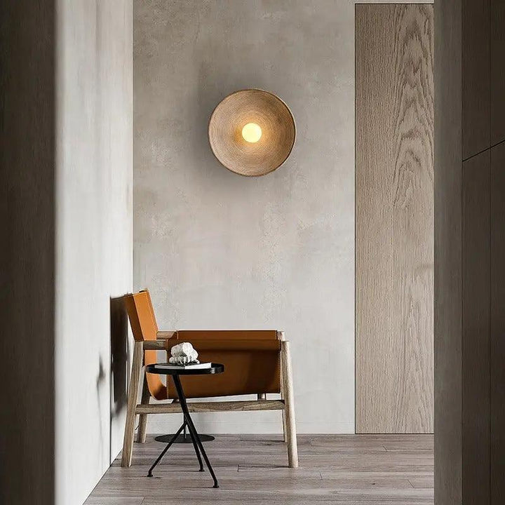 Lumenorth Clay Retro Wall Lamp