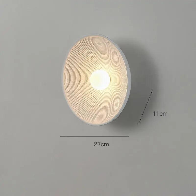 Lumenorth Clay Retro Wall Lamp