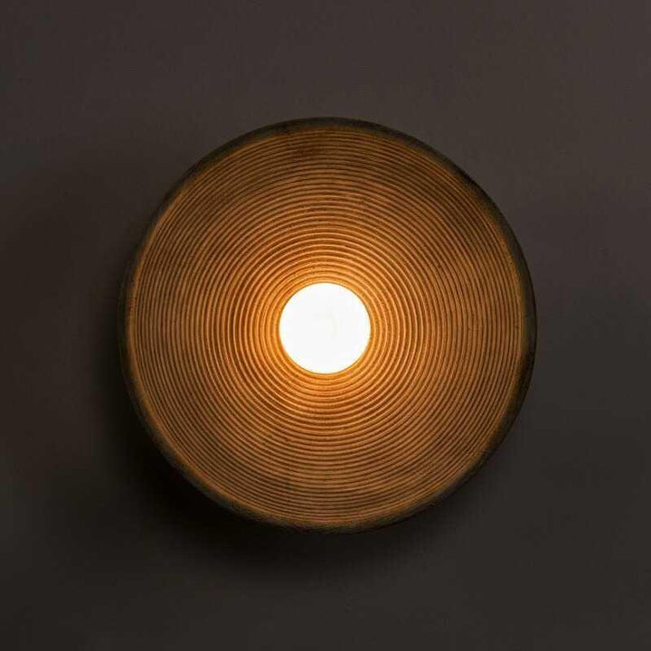 Lumenorth Clay Retro Wall Lamp