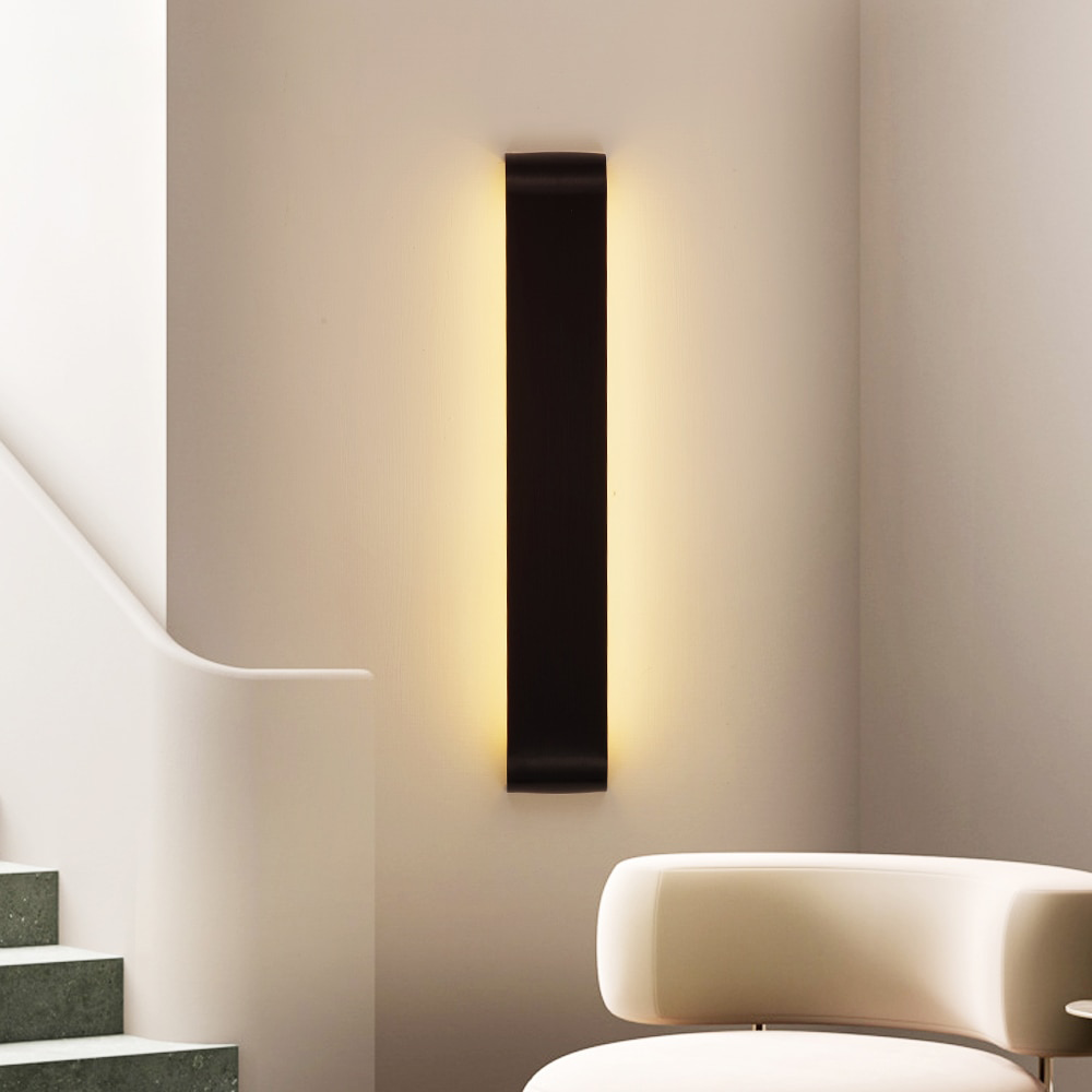 Lumenorth Batten Metal Wall Sconce
