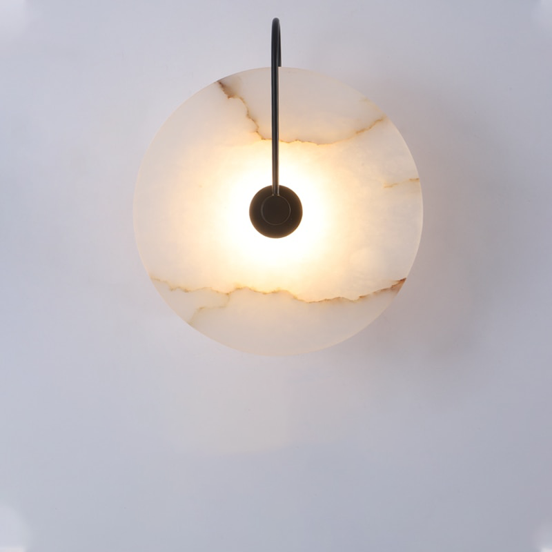 Lumenorth Quartz Marble LED Wall Light