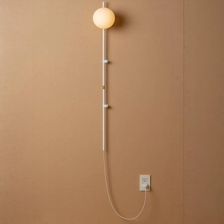 Lumenorth Wick Nordic Plug-In Wall Lamp