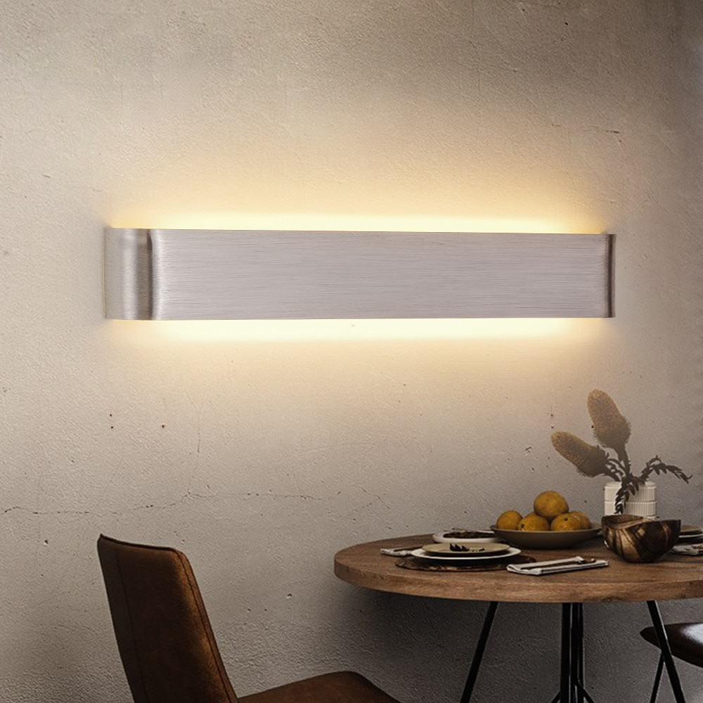 Lumenorth Batten Metal Wall Sconce