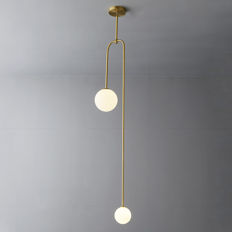 Lumenorth Column Modern Pendant Light