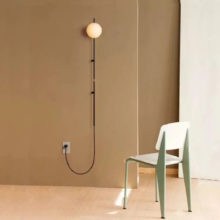 Lumenorth Wick Nordic Plug-In Wall Lamp