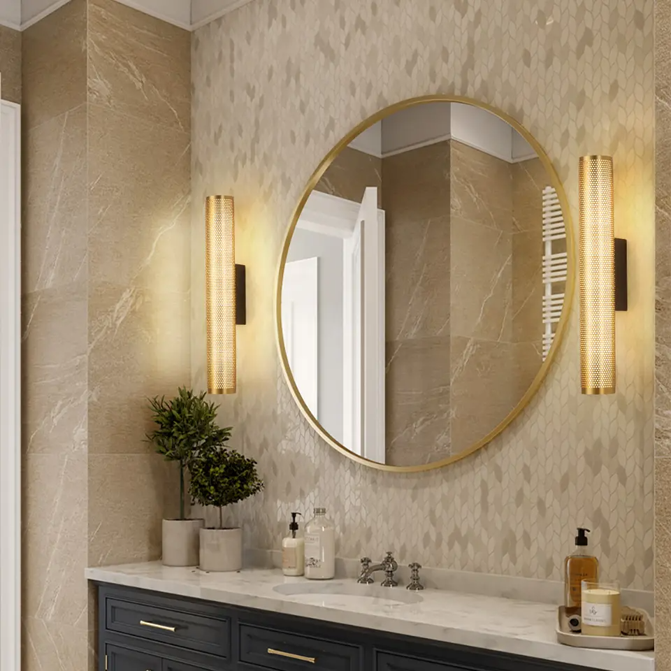 Lumenorth Gild Luxury Vanity Sconce