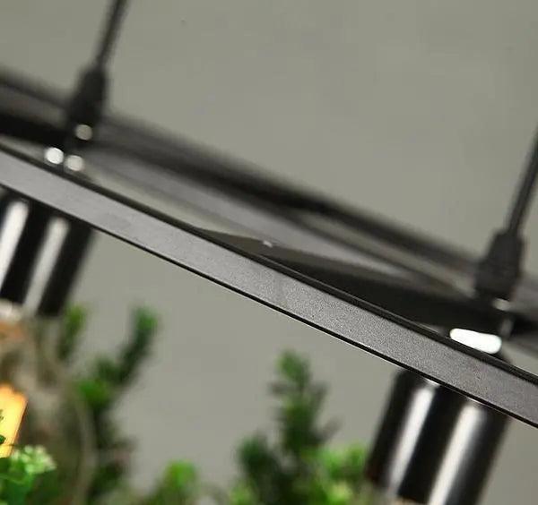 Lumenorth Arbor Iron Planter Chandelier
