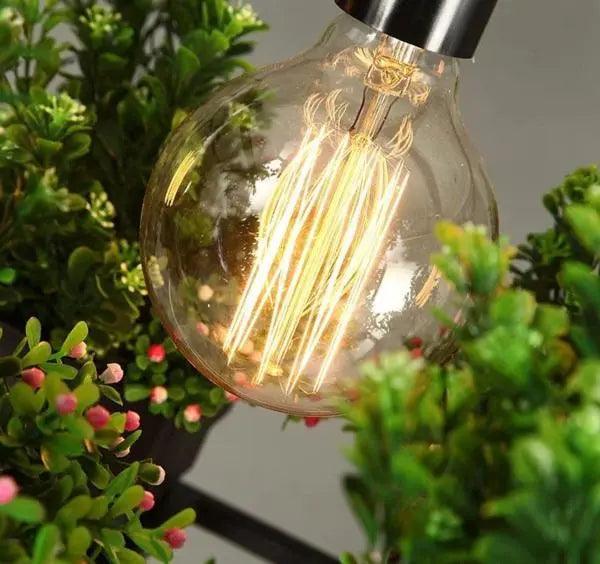 Lumenorth Arbor Iron Planter Chandelier