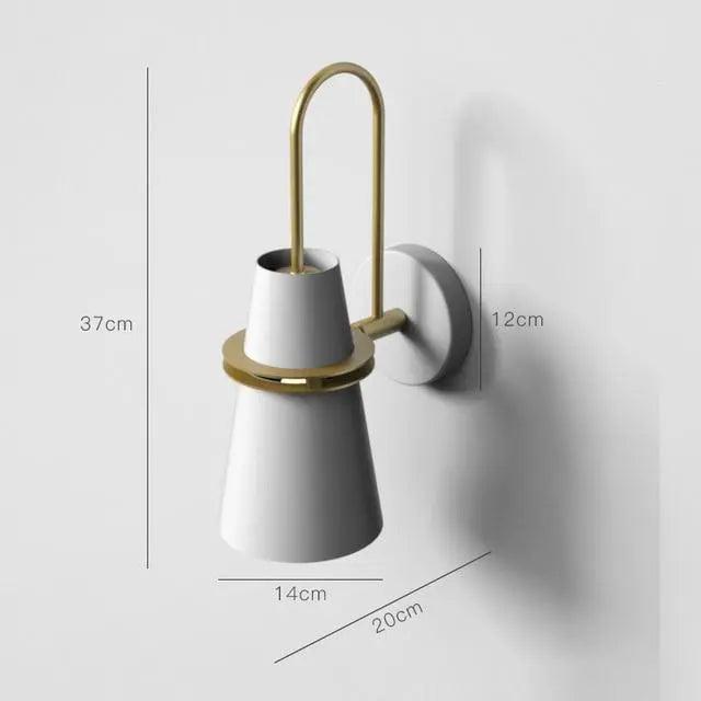 Lumenorth Snow Nordic Wall Lamp