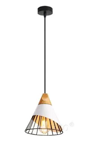 Lumenorth Birch Nordic Wood Pendant