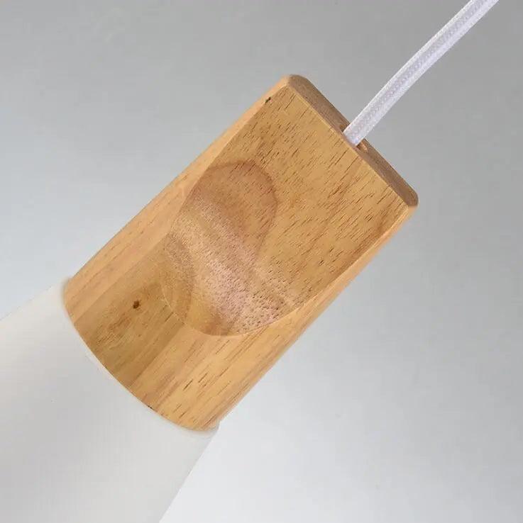 Lumenorth Birch Nordic Wood Pendant